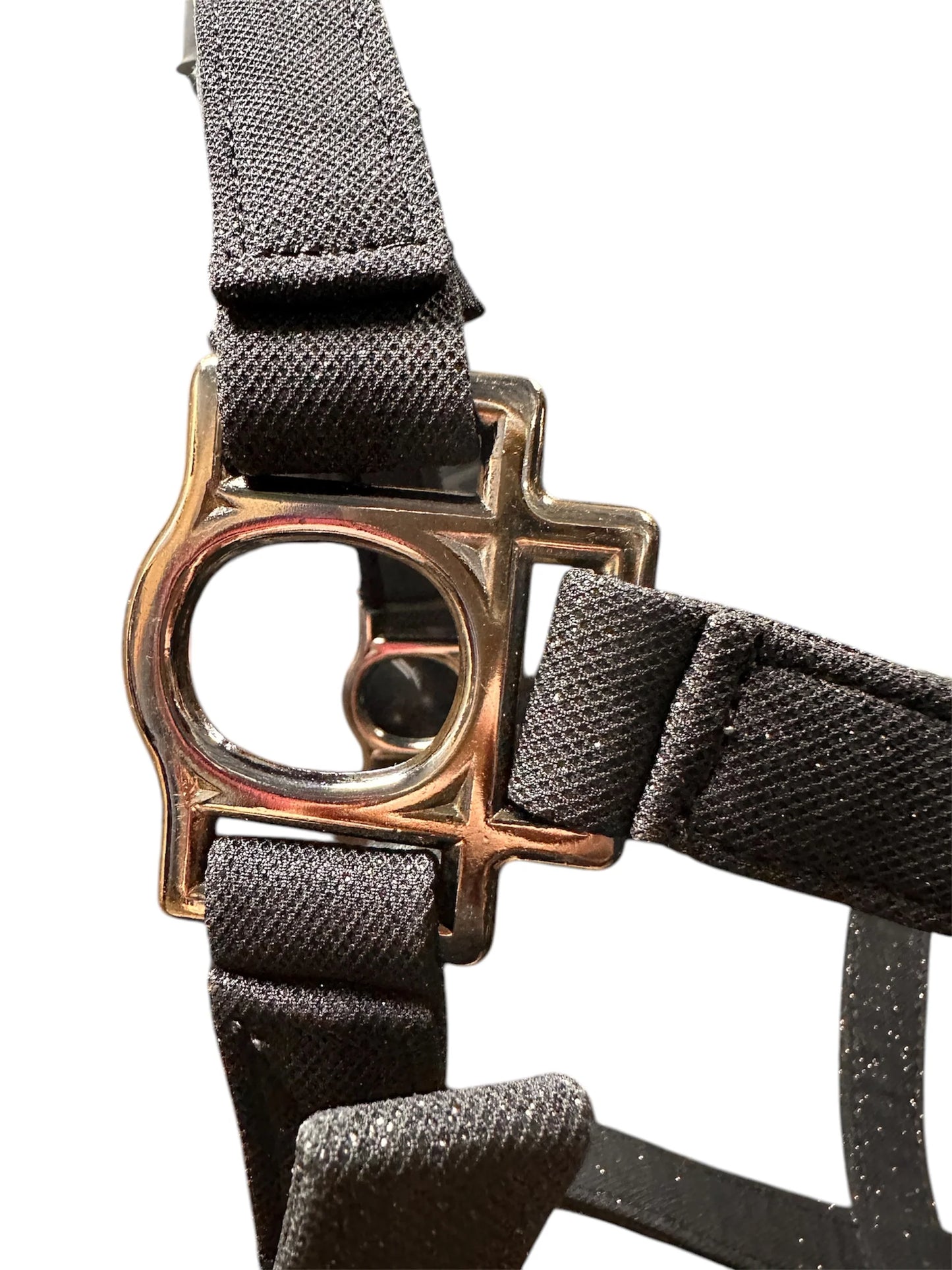 Csillogós (glitteres) bélelt kötőfék